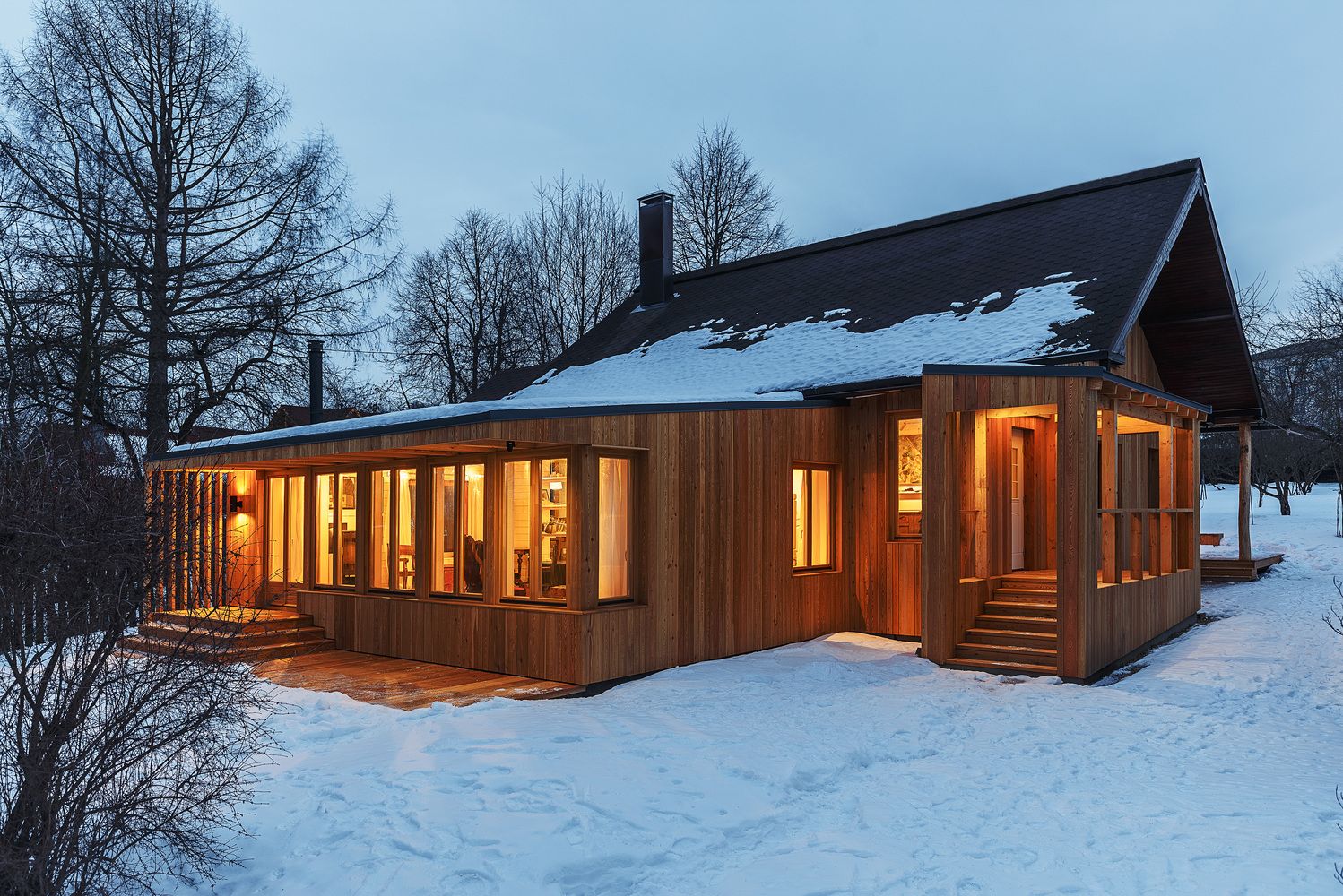 Теплые фасады: как преобразить сельский дом и снизить энергозатраты