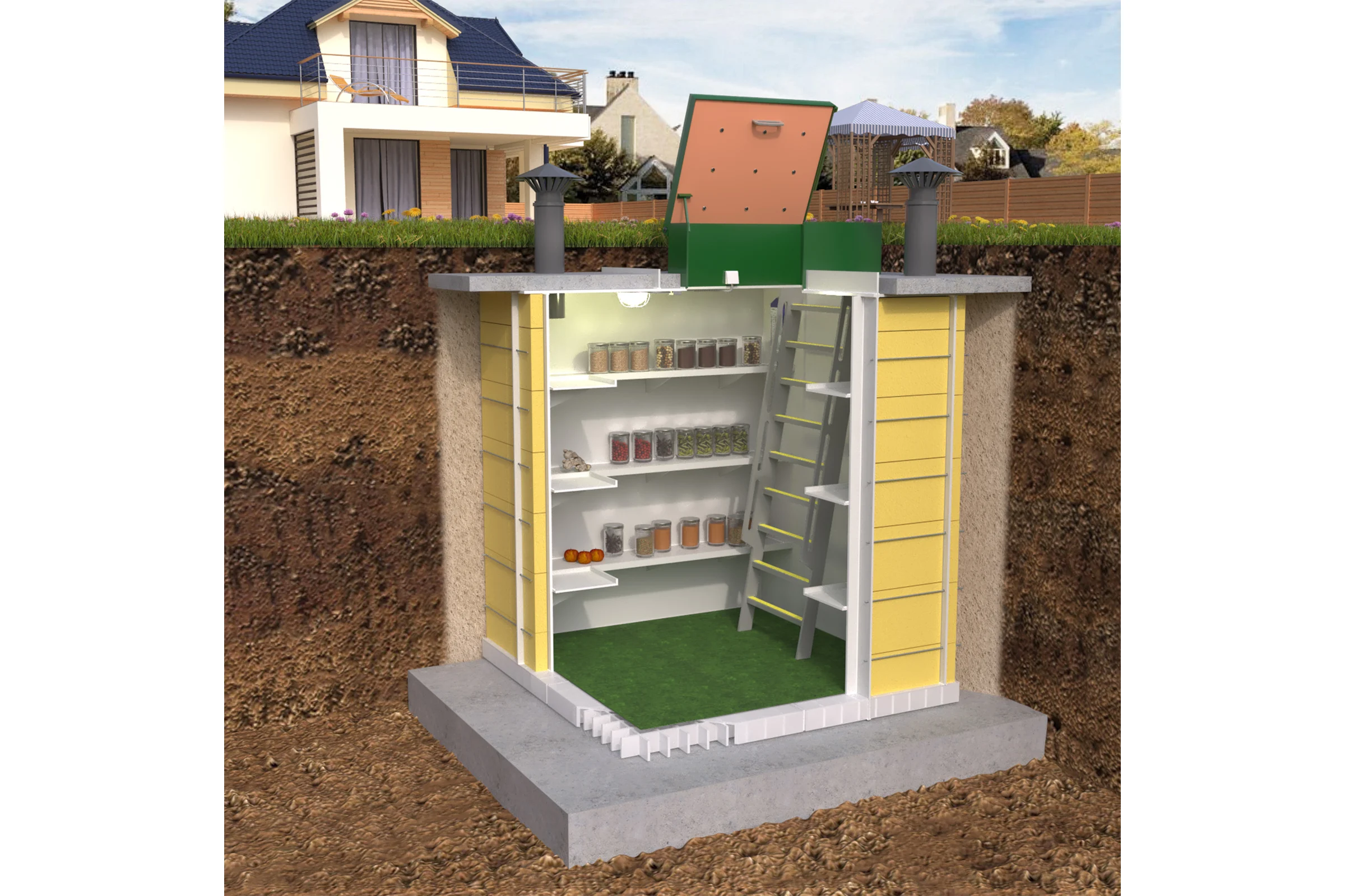 Пластиковые погреба: современные решения для хранения продуктов и вина